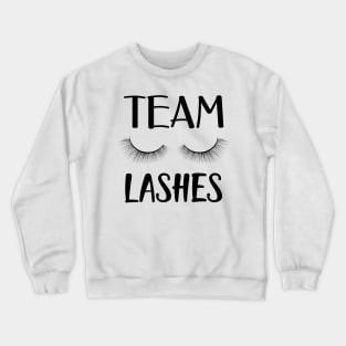Team Lashes Crewneck Sweatshirt